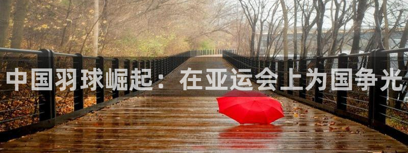 中国羽球崛起：在亚运会上为国争光