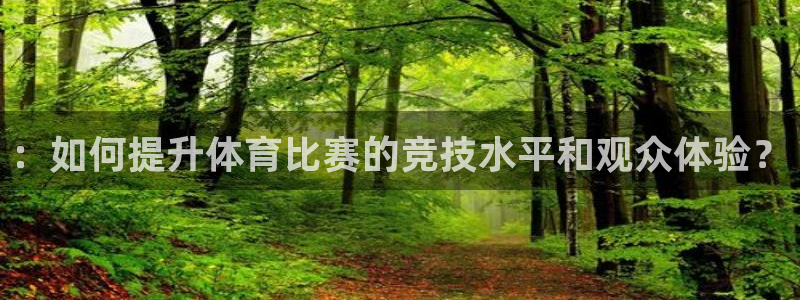 ：如何提升体育比赛的竞技水平和观众体验？