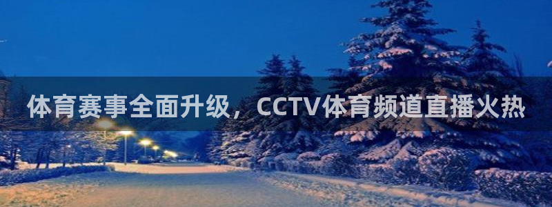 体育赛事全面升级，CCTV体育频道直播火热